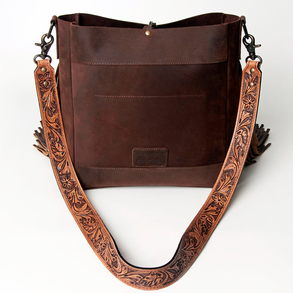 American Darling Large Crossbody Saddle Blanket Genuine Leather Western Women Bag Handbag Purse | Travel Bags College Casual