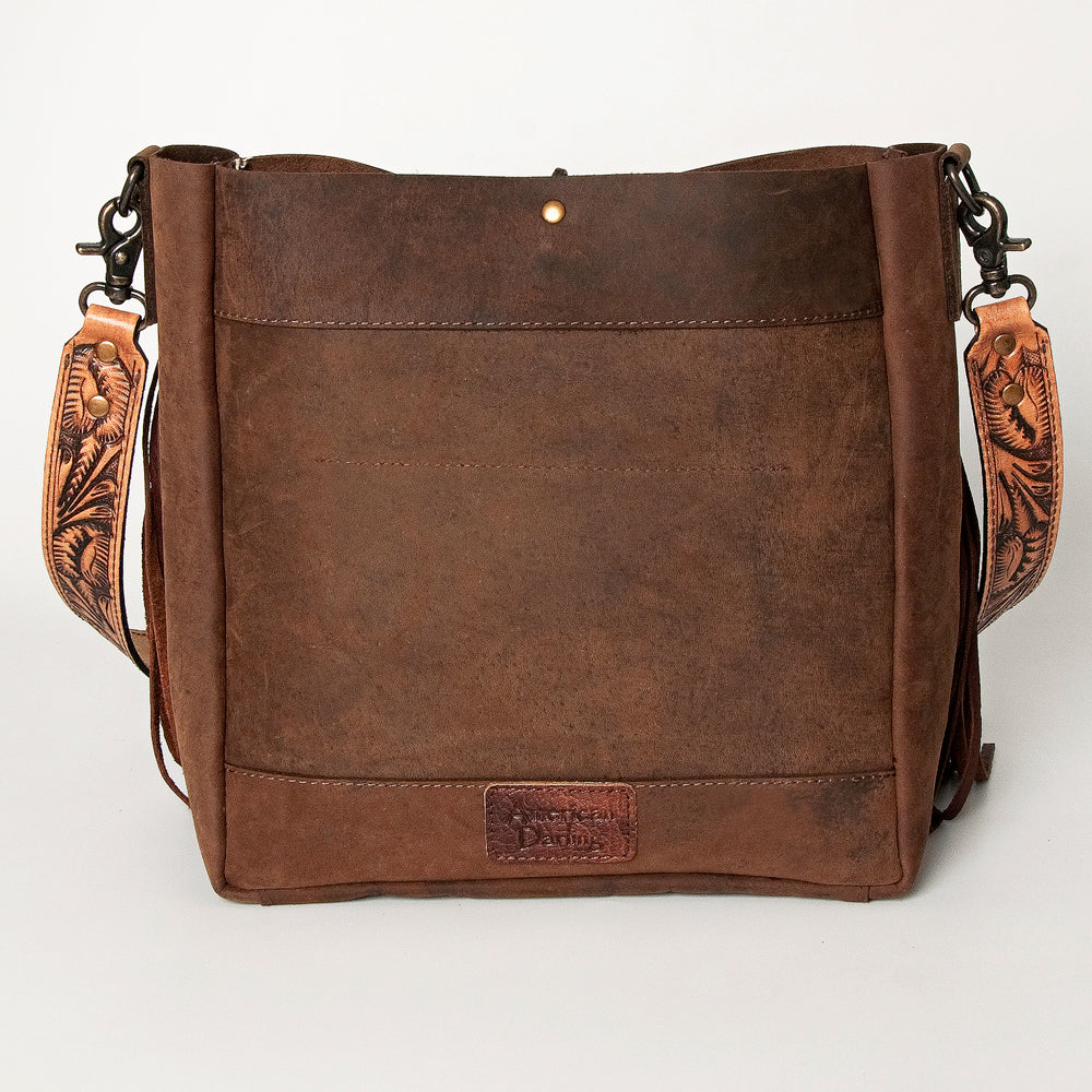 American Darling Large Crossbody Saddle Blanket Genuine Leather Western Women Bag Handbag Purse | Travel Bags College Casual