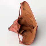 Never Mind Nmbg112E Tote Vintage Handmade Genuine Cowhide Leather Women Bag Western Handbag Purse