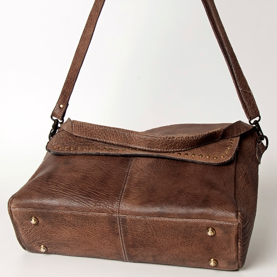Never Mind Nmbgz118E Cross Body I Vintage Handmade Genuine Cowhide Leather Women Bag Western Handbag Purse