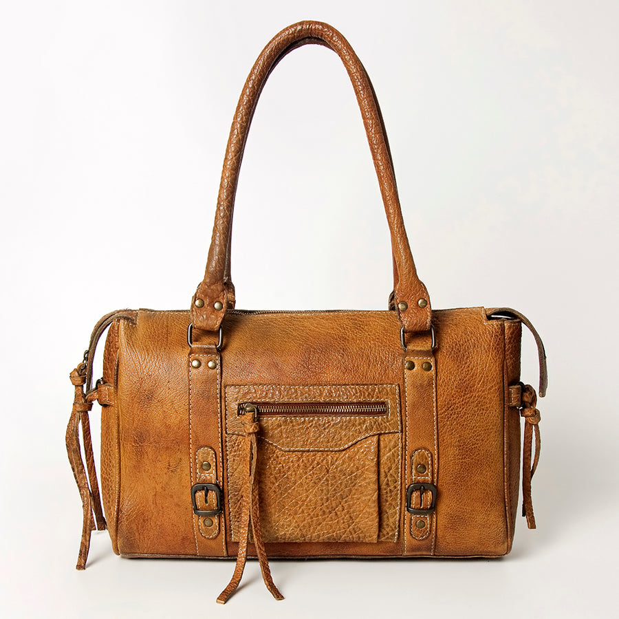 Never Mind Nmbgz113D Tote Vintage Handmade Genuine Cowhide Leather Women Bag Western Handbag Purse