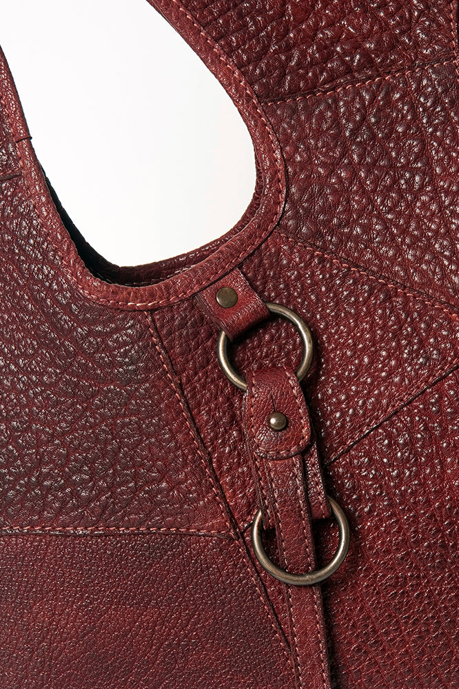 Never Mind Nmbgz117A Clutch Vintage Handmade Genuine Cowhide Leather Women Bag Western Handbag Purse