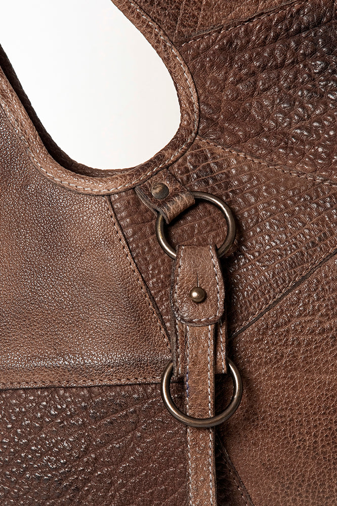Never Mind Nmbgz117B Clutch Vintage Handmade Genuine Cowhide Leather Women Bag Western Handbag Purse