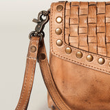 Never Mind Nmbg113B Cross Body I Vintage Handmade Genuine Cowhide Leather Women Bag Western Handbag Purse