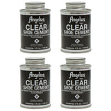 4 Oz Angelus Shoe Contact Cement All Purpose Glue Clear Pack Of 4