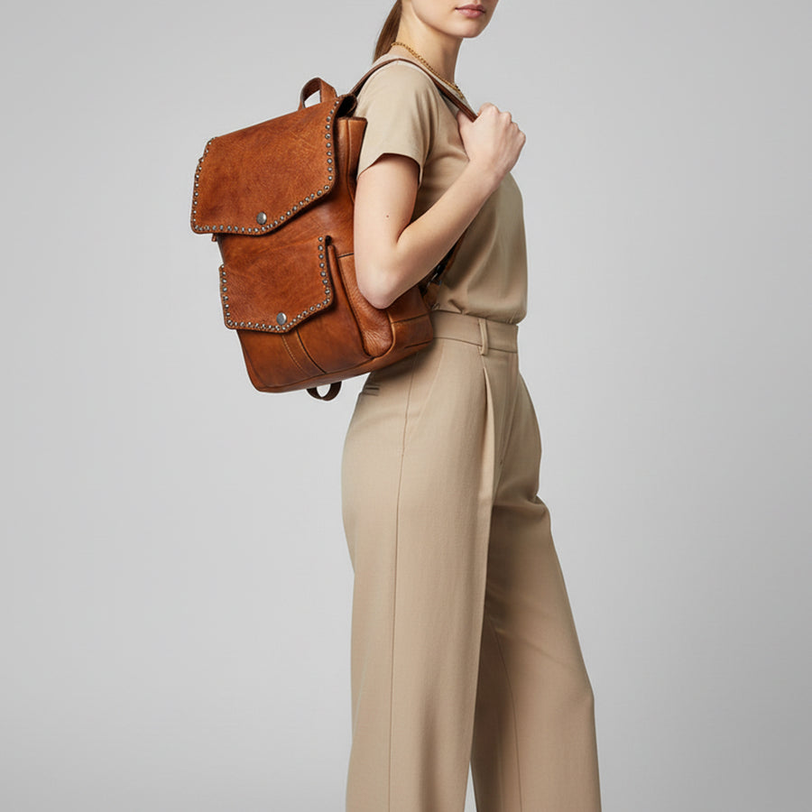 Spaghetti Western Swc139Cg Tote Vintage Handmade Drum Dyed Genuine European Cowhide Leather Women Bag Western Handbag Purse