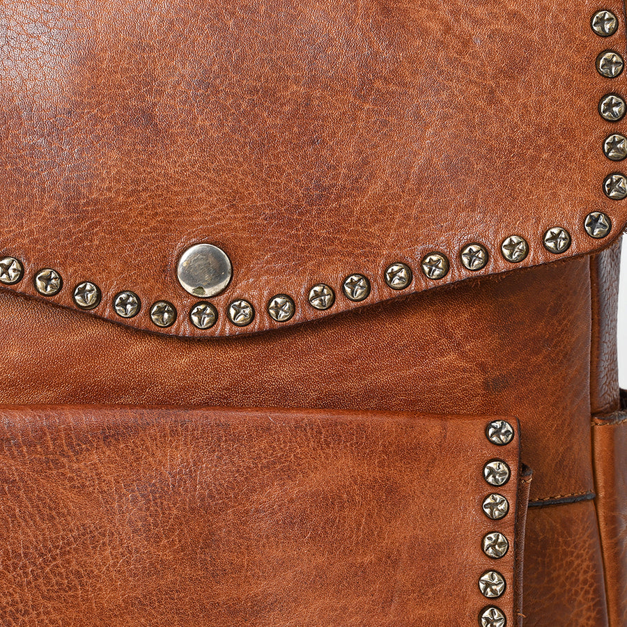 Spaghetti Western Swc139Cg Tote Vintage Handmade Drum Dyed Genuine European Cowhide Leather Women Bag Western Handbag Purse