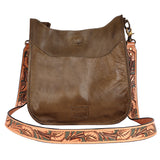 American Darling ADBGM245E Large Crossbody Genuine Leather women bag western handbag purse
