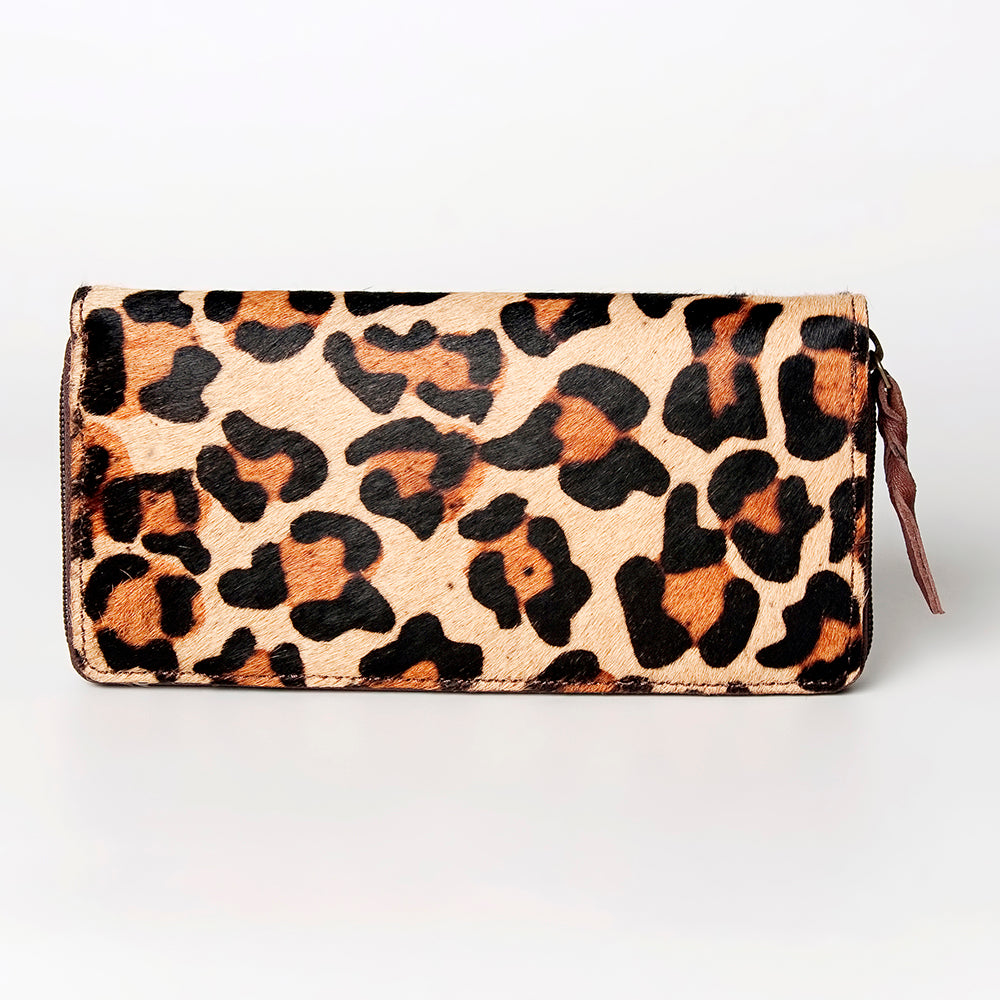 American Darling Wallet Hair-On Genuine Leather Women Bag Western Handbag Purse