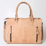 American Darling Briefcase Hand Tooled Genuine Leather Women Bag Western Handbag Purse