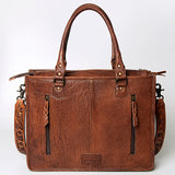 American Darling Briefcase Hand Tooled Saddle Blanket Genuine Leather women bag western handbag purse