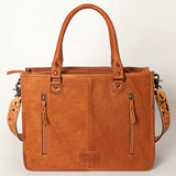 American Darling Briefcase Hand Tooled Saddle Blanket Genuine Leather women bag western handbag purse