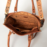 American Darling Briefcase Hand Tooled Saddle Blanket Genuine Leather women bag western handbag purse