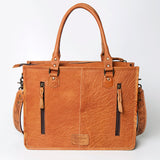 American Darling Briefcase Hand Tooled Saddle Blanket Genuine Leather women bag western handbag purse