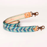 American Darling ADSTF115A Full Grain Genuine Leather Crossbody Handle Strap For Bags