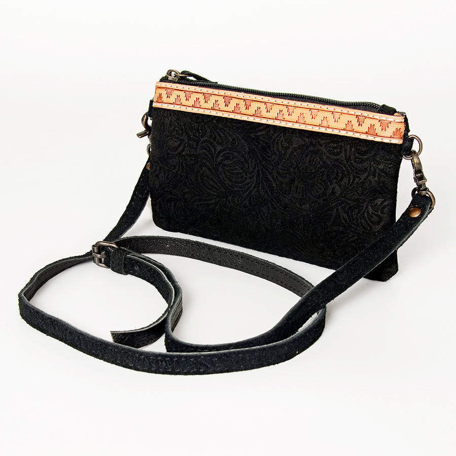 American Darling Small Crossbody Embossed Full Grain Genuine Leather Western Women Bag Handbag Purse | for Cute - Uhorse