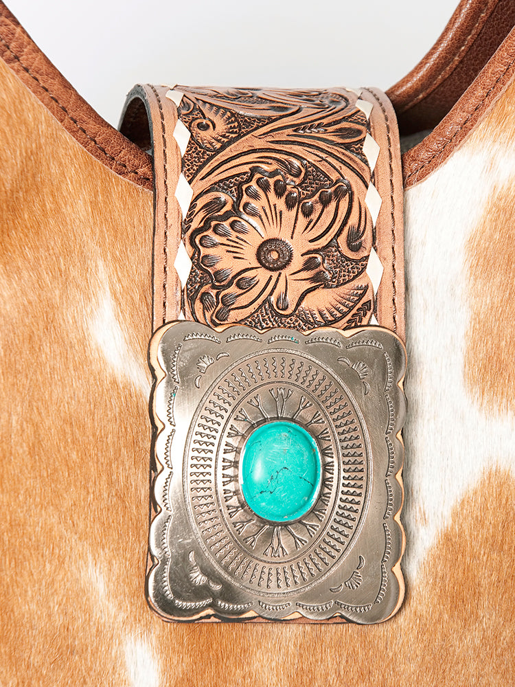 American Darling Genuine Leather Women Bag Western Handbag Purse