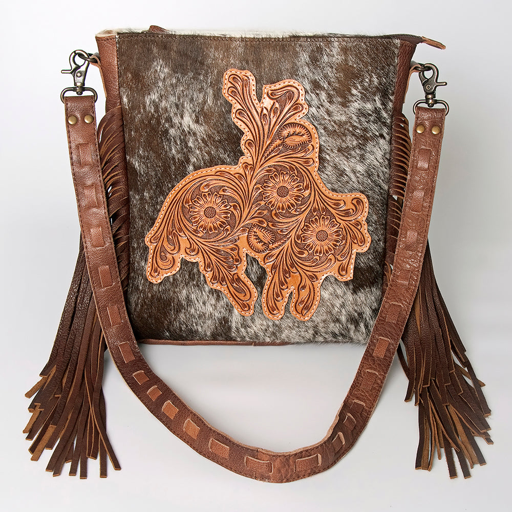 American Darling Cross Body Hair on Genuine Leather Western Women Bag Handbag Purse | Crossbody for Cute Bags