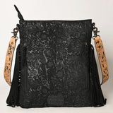 ADBGS192DM1D American Darling Hand Tooled Genuine Leather Women Bag Western Handbag Purse