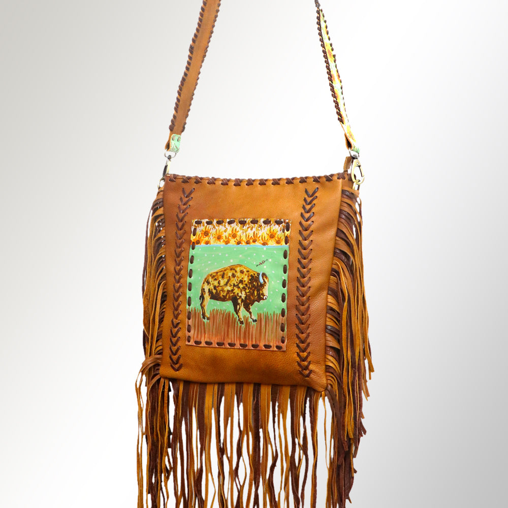 American Darling Cross Body Full Grain Genuine Leather Western Women Bag Handbag Purse | Crossbody for Cute