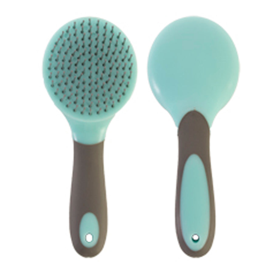 Hilason Soft Touch Horse Mane and Tail Brush Turquoise - Uhorse