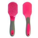 Hilason Soft Touch two tone Horse Mane & Tail Brush Rose