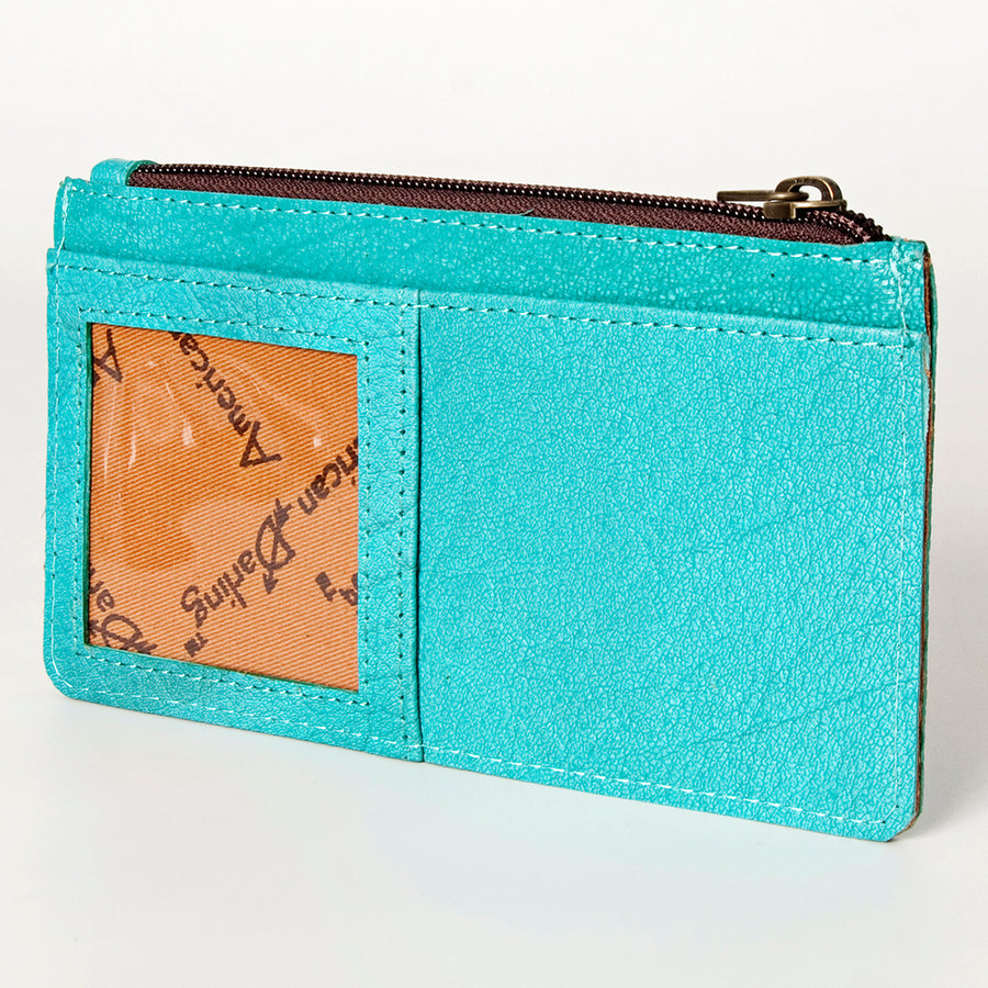 American Darling Handcrafted Leather Card-Holder - Full Grain Western Slim Wallet - Uhorse