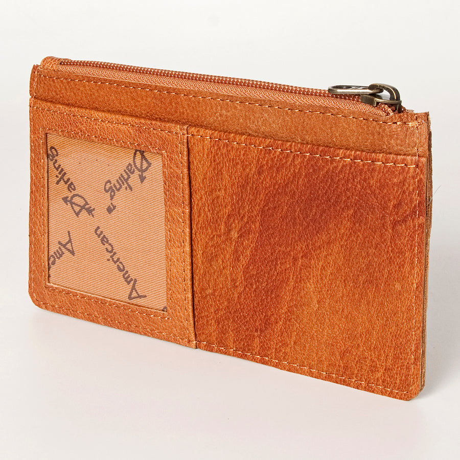 American Darling Handcrafted Leather Card-Holder - Full Grain Western Slim Wallet - Uhorse