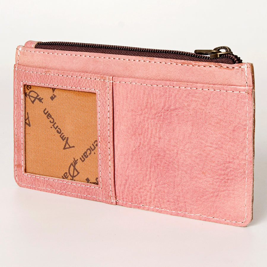 American Darling Handcrafted Leather Card-Holder - Full Grain Western Slim Wallet - Uhorse