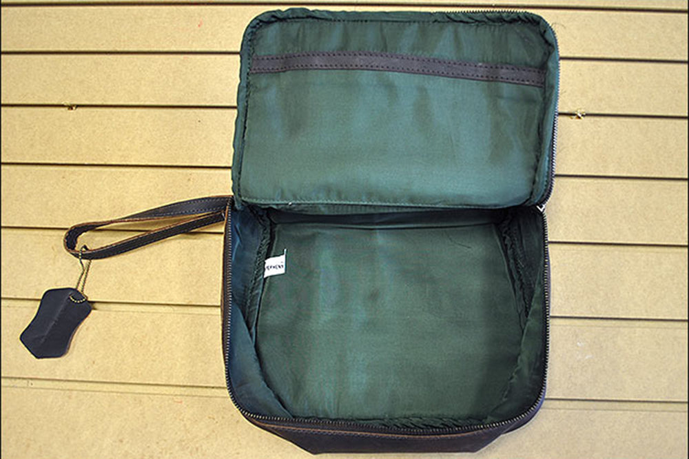 Personal Travel Multipurpose Case Leather Canvas