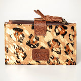 American Darling Coin Purse Hair on Genuine Leather Western Women Bag | Handbag Wristlet Travel Clutch