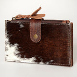 American Darling Coin Purse Hair on Genuine Leather Western Women Bag | Handbag Wristlet Travel Clutch