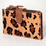 American Darling Coin Purse Hair on Genuine Leather Western Women Bag | Handbag Wristlet Travel Clutch