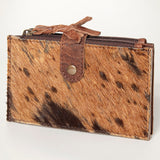 American Darling Coin Purse Hair on Genuine Leather Western Women Bag | Handbag Wristlet Travel Clutch