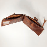 American Darling Coin Purse Hair on Genuine Leather Western Women Bag | Handbag Wristlet Travel Clutch