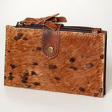 American Darling Coin Purse Hair on Genuine Leather Western Women Bag | Handbag Wristlet Travel Clutch