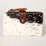 American Darling Coin Purse Hair on Genuine Leather Western Women Bag | Handbag Wristlet Travel Clutch