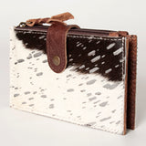 American Darling Coin Purse Hair on Genuine Leather Western Women Bag | Handbag Wristlet Travel Clutch