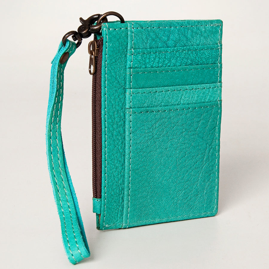 American Darling Handcrafted Leather Card-Holder - Full Grain Western Slim Wallet - Uhorse