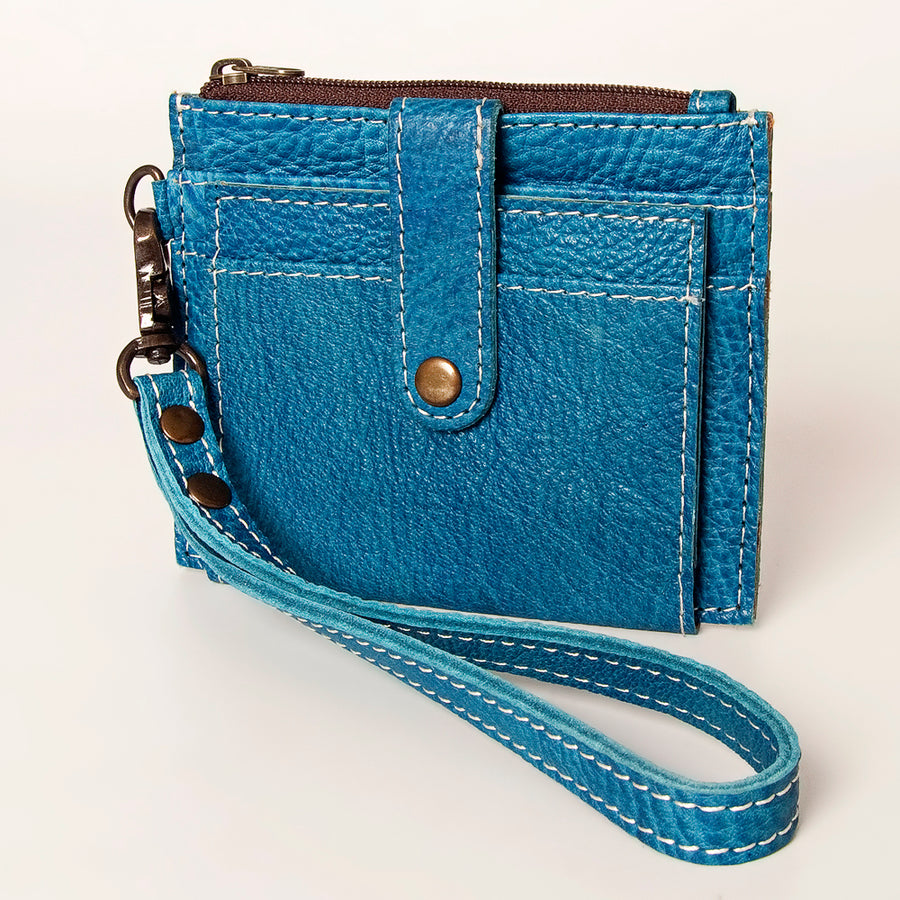 American Darling Handcrafted Leather Card-Holder - Full Grain Western Slim Wallet - Uhorse