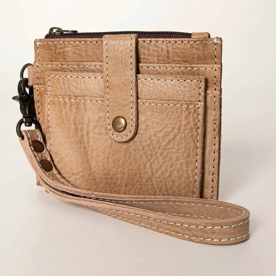 American Darling Handcrafted Leather Card-Holder - Full Grain Western Slim Wallet - Uhorse