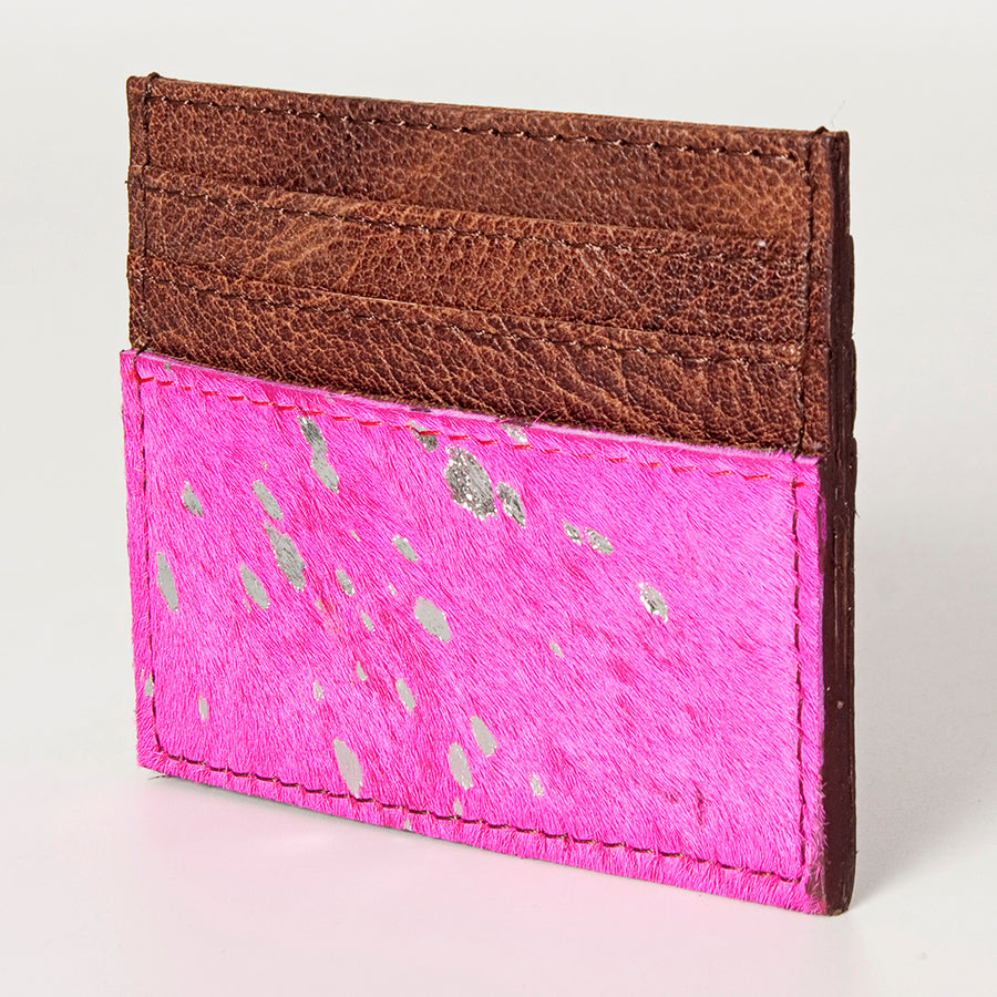 American Darling Handcrafted Leather Card-Holder - Full Grain Western Slim Wallet - Uhorse