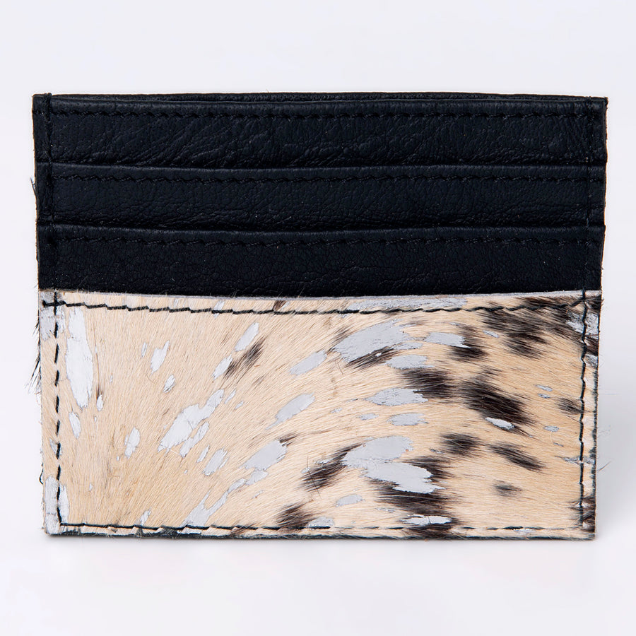 American Darling Card-Holder, Genuine Full Grain Vegetable Tanned Leather, Slim Western Minimalist Wallet