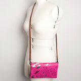 American Darling Small Crossbody Hair On Genuine Leather Western Women Bag Handbag Purse | for Cute