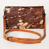 American Darling Small Crossbody Hair On Genuine Leather Western Women Bag Handbag Purse | for Cute