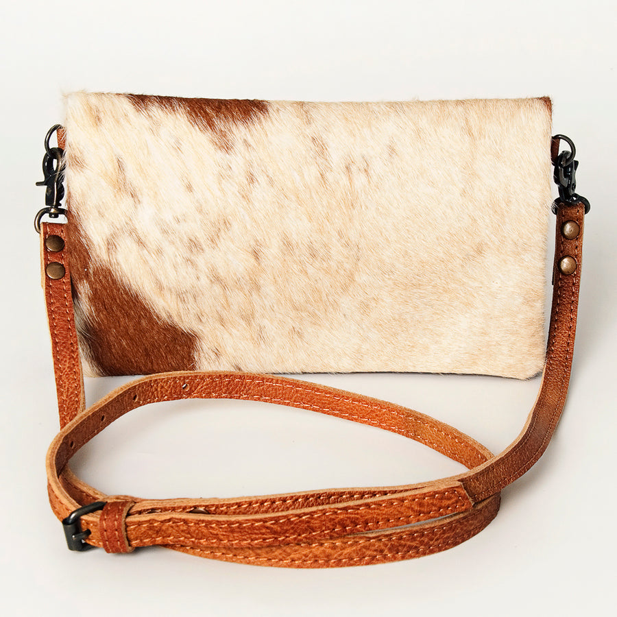 American Darling Small Cross body Bag, Hair-On Cowhide, Genuine Full Grain Western Purse