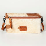 American Darling Small Crossbody Hair On Genuine Leather Western Women Bag Handbag Purse | for Cute