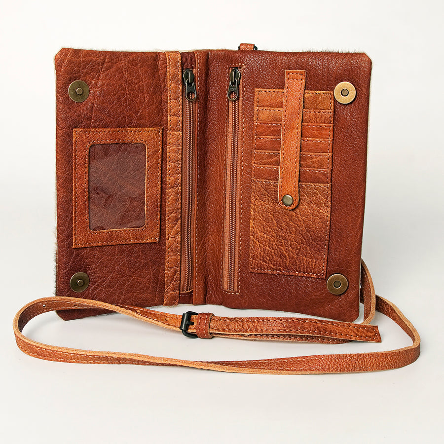 American Darling Small Cross body Bag, Hair-On Cowhide, Genuine Full Grain Western Purse