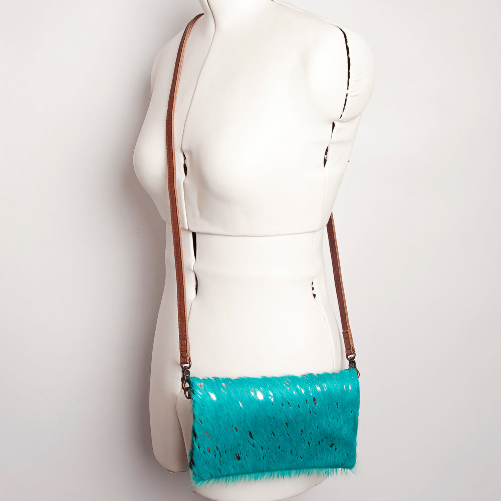 American Darling Small Crossbody Hair On Genuine Leather Western Women Bag Handbag Purse | for Cute