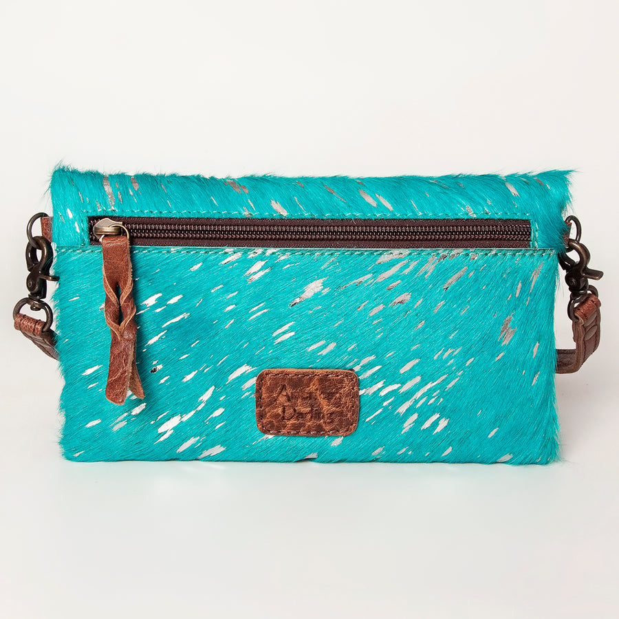 American Darling Small Cross body Bag, Hair-On Cowhide, Genuine Full Grain Western Purse